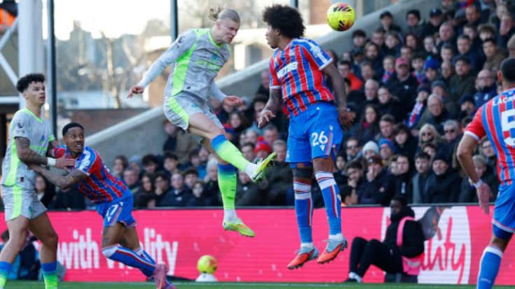 ฮาแลนด์เบิ้ล! เรือใบโหดบุกอัดพาเลซ 3-0